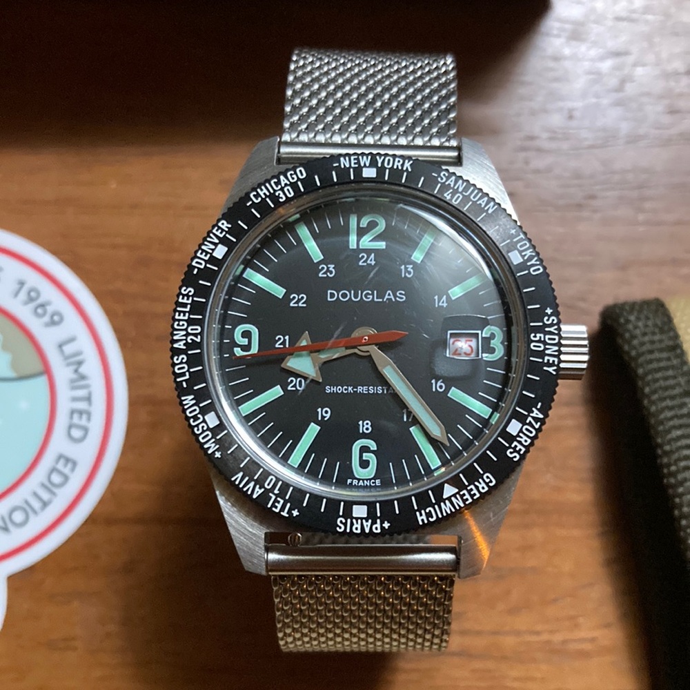 Wolbrook/Douglas X-15 Skindiver Watch # 618 of 1969